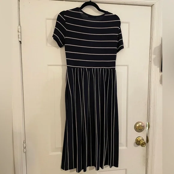 Shein striped midi dress with pockets - Picture 2 of 2